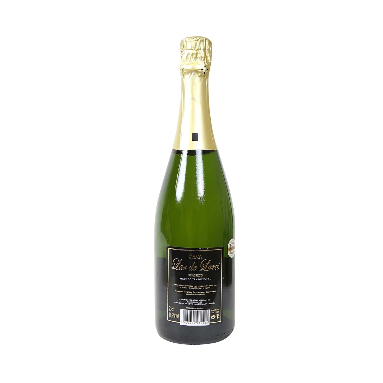 LAR DE LARES Cava semiseco botella 75 cl.