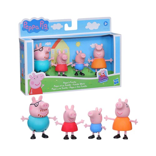 Peppa Pig - Peppa’S Adventures - Surtido De Sets De 4 Figuras +3 Años