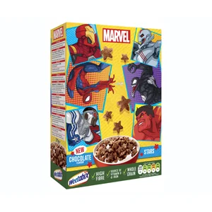 WEETABIX  Cereales de chocolate Disney Marvel 375 g.