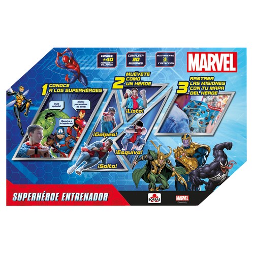BORRAS Marvel Super Héroe Entrenador +6 Años