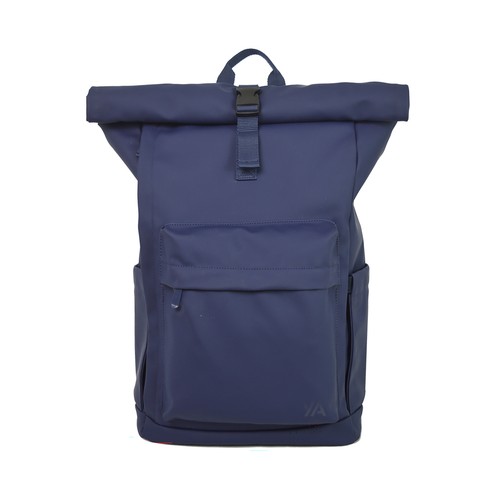 Mochila New Shape Rolltop color azul. YOUNG'S ATTITUDE