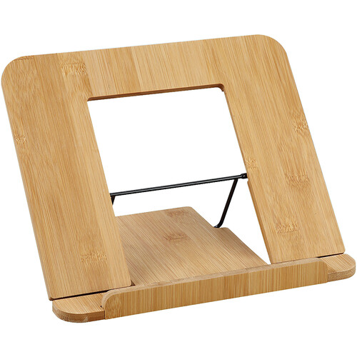 Alcampo Sujetalibros de escritorio de bambú y metal 27x25 5x2 5 cm. PRODUCTO ALCAMPO