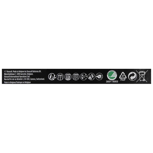 Pack de 10 pilas alcalinas AA, LR06, 1,5V, DURACELL Plus.