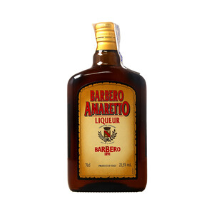 BARBERO Licor de amaretto BARBERO botella de 70 cl.
