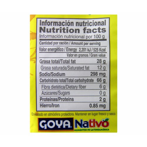 TORTOLINES Plátano frito salado bolsa de 114 g.
