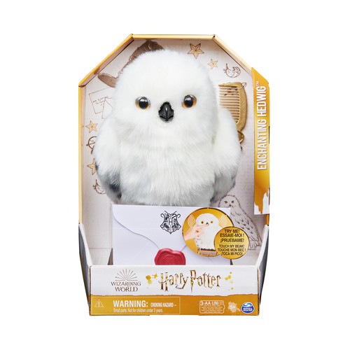 Peluche Hedwig Interactivo Harry Potter Wizarding World +3 Años SPIN MASTER