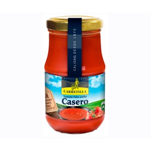 Imagen de CARRETILLA Tomate frito casero en frasco 350 gr.
