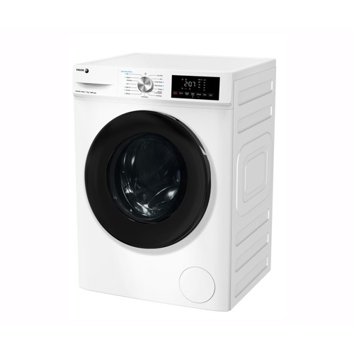 Lavadora FAGOR 5FE-7612 7KG, color blanco, clasificación energética: A, 1200RPM, H: 84,7cm, A: 60cm, F: 43cm.