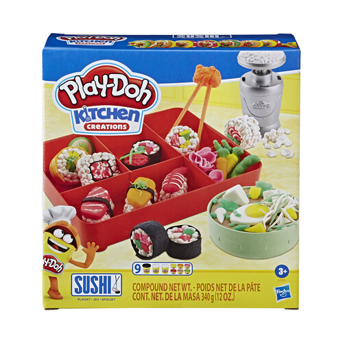 Playdoh Comida Plastilina Juego De Plastilina Sushi Con Botes De