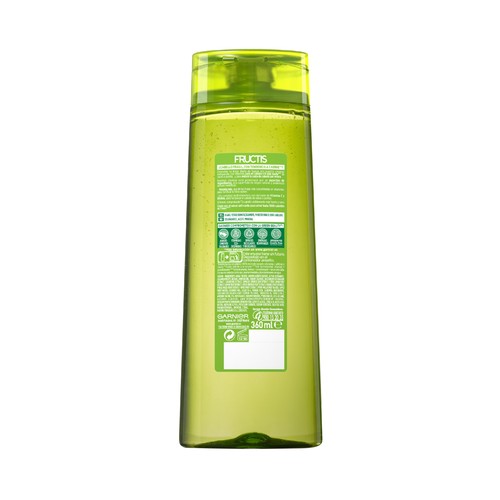 FRUCTIS Vitamin force de Garnier Champú fortificante para cabello frágil con tendencia a caerse 360 ml.