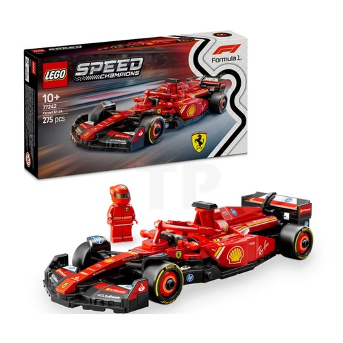 LEGO Speed Champions coche de carreras Ferrari SF-24 F1.