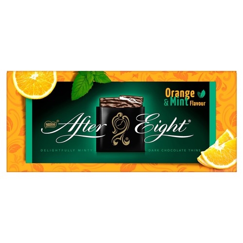 AFTER EIGHT Bombones naranja y menta 200 g.