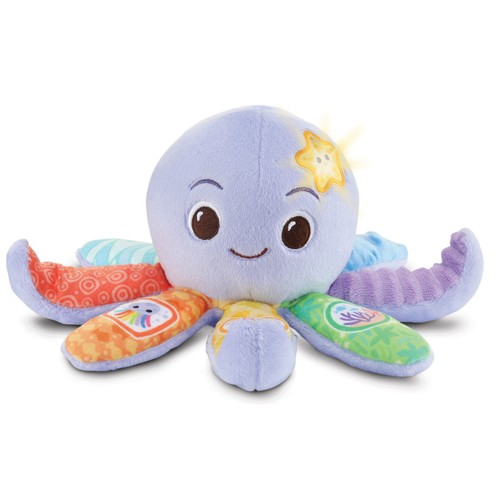 Pulpo de peluche con patitas de colores, juguete de 0 a 5 meses, VTECH.