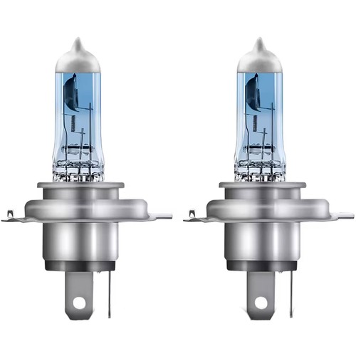 2 lamp h4 12 v luz extra bl 5000 k  ultra life. OSRAM