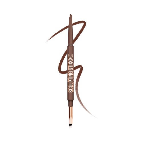 MAYBELLINE Sculpting stix tono 014 Mocha contour Delinieador (eyeliner) de doble punta y duración hasta 24 horas.