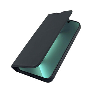 Funda tipo folio en color negro compatible con iPhone 14 Pro, QILIVE.