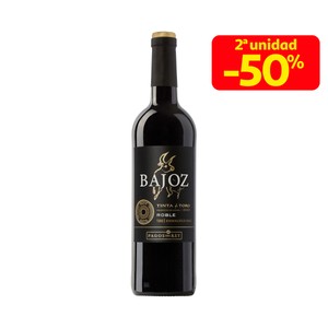 BAJOZ Vino tinto roble con D.O. Toro botella 75 cl.