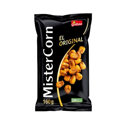 MISTERCORN Maíz frito original, bolsa 160 gr.