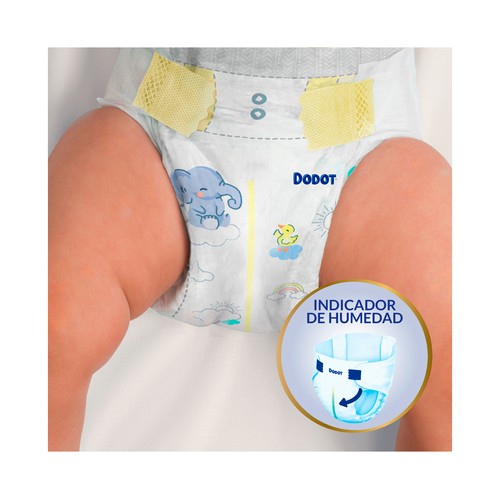 DODOT Sensitive Pañales talla 4 (9-14 kg) 48 uds.
