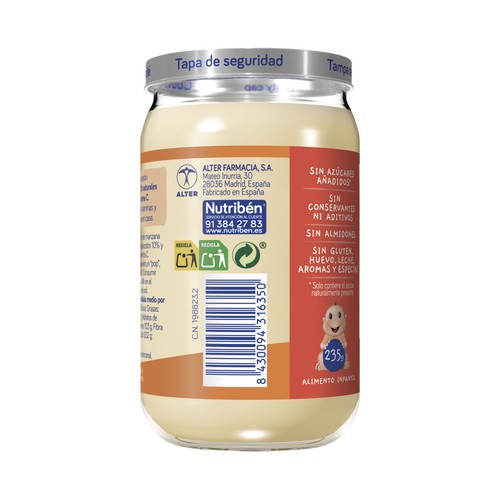 NUTRIBÉN Potitos® de frutas variadas, a partir de 6 meses 235 g.