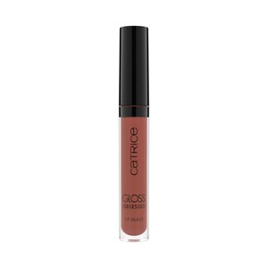 CATRICE Gloss obsessed tono 050 The glossfather, marrón cálido Brillo de labios acabado brillante.