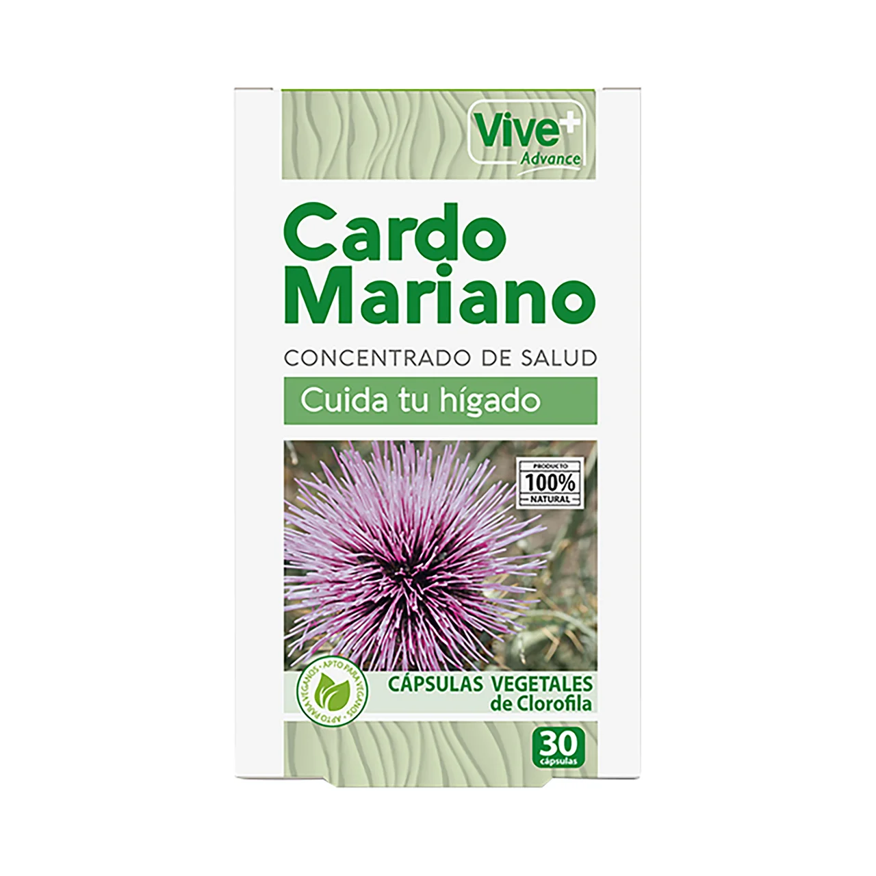 Advance Cápsulas vegetales a base de cardo mariano 30 uds.