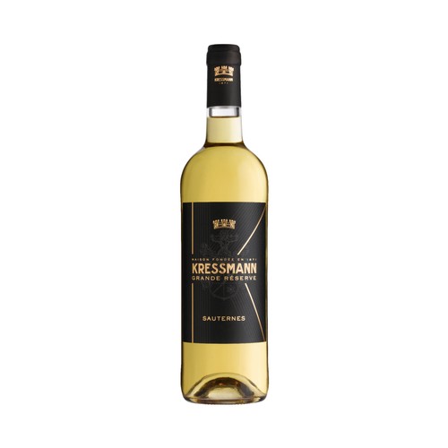 KRESSMANN Grande réserve sauternes Vino blanco elaborado en Francia botella 75 cl.