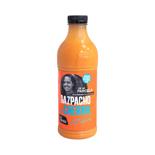 LA PARCELA Gazpacho de cherry, sin gluten y con aceite de oliva virgen extra LA PARCELA 1 l.
