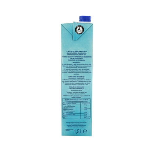 PRODUCTO ALCAMPO Néctar de naranja light PRODUCTO ALCAMPO 1,5 L.