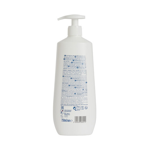 COSMIA Gel para ducha o baño dermoprotector y con textura crema, para todo tipo de pieles COSMIA Dermo confort protect 750 ml.