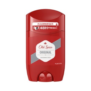 OLD SPICE Original Desodorante en stick para hombre, sin sales de aluminio 50 ml.