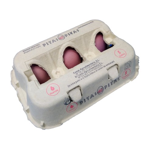 PITAS Huevos de gallina en jaulas acondicionadas clase S 6 uds.