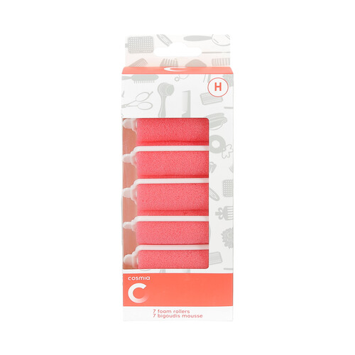 COSMIA Rulos de espuma COSMIA 7 uds.