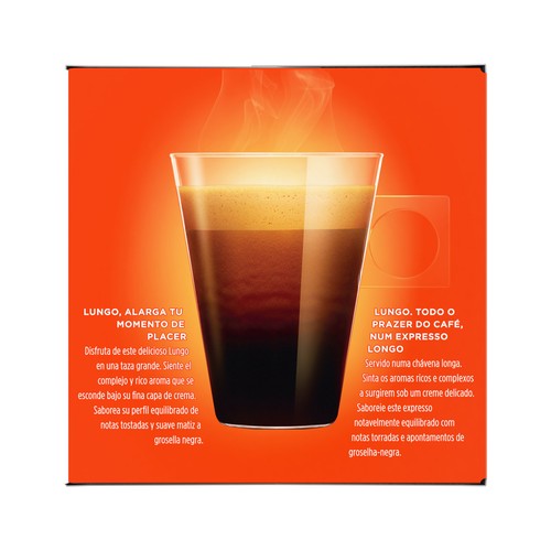 DOLCE GUSTO Caféen cápsulas lungo I6,16 uds.