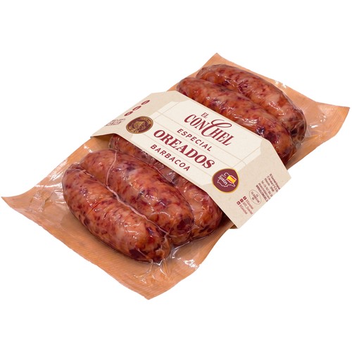 EL CONCHEL Chorizos criollos envasados al vacío Especial Barbacoa 300 g.