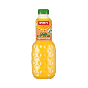 Imagen de GRANINI Zumo exprimido de naranja con pulpa 1 L.