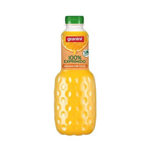 GRANINI Zumo exprimido de naranja con pulpa 1 L.