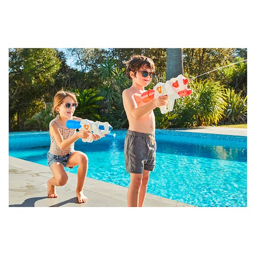 Pistola de agua 40cm plástico reciclado, ONE TWO FUN.