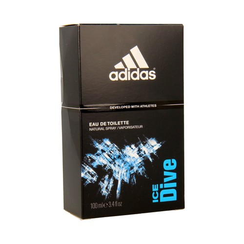 ADIDAS Eau de toilette para hombre con vaporizador en spray ADIDAS Ice dive 100 ml.