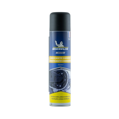 Spray de 400 mililitros de grasa especial para cadenas de motocicletas MICHELÍN Road.