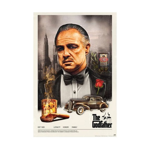 Póster El Padrino 1 61x91,5cm, GRUPO ERIK.