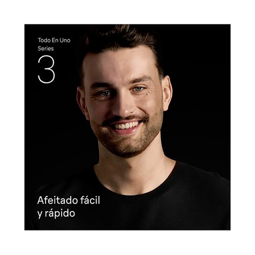 Set de arreglo personal 4 en 1 BRAUN Multigroomer MGKAIO3, cara, barba y cabello, 4 accesorios, 14 longitudes, autonomía 50min.