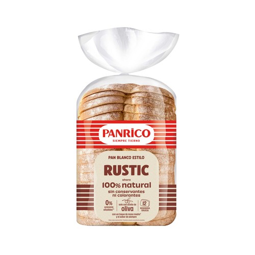 PANRICO Pan de molde artesano 460 g.