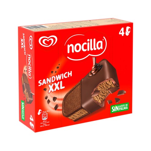 FRIGO Sandwich XXL nocilla 4 x 140 ml. 320 g.