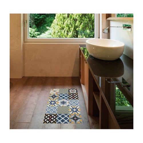 Alfombra vinílica estampada Hidráulico 45X75 centímetros, STOR PLANET.