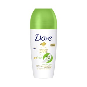 DOVE Advanced care go fresh Desodorante roll on para mujer antitranspirante hasta 72 horas 50 ml.