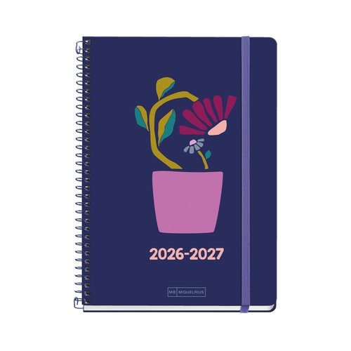 Agenda escolar 26-27 plus día por página Teen. MIQUELRIUS