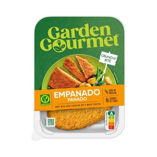 GARDEN GOURMET Empanados a base de soja y proteínas vegetales 2 x 90 g.