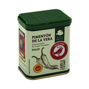 PRODUCTO ALCAMPO Pimentón de la Vera dulce Denominación de Origen Protegida PRODUCTO ALCAMPO 75 g.