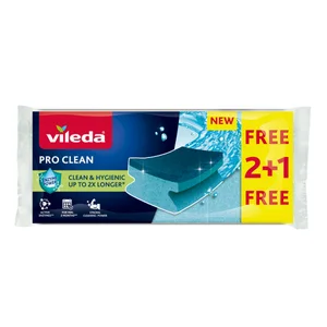 VILEDA Estropajo salvauñas pro clean 2+1